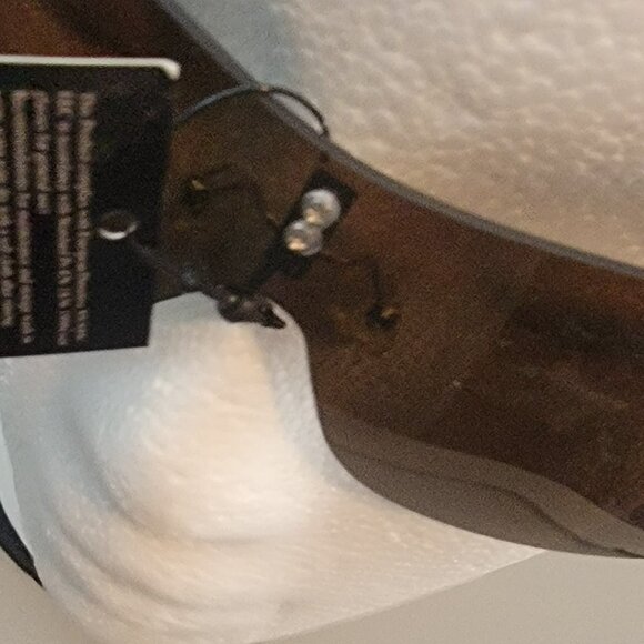 Brown Tortoise Shell Color Plastic Sunglasses w Rhinestone Details - Picture 6 of 9